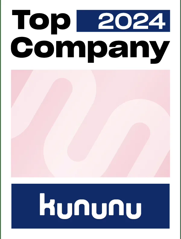 kununu Top Company 2024 Siegel für ausgezeichnete Arbeitgeberqualität bei pace-IT