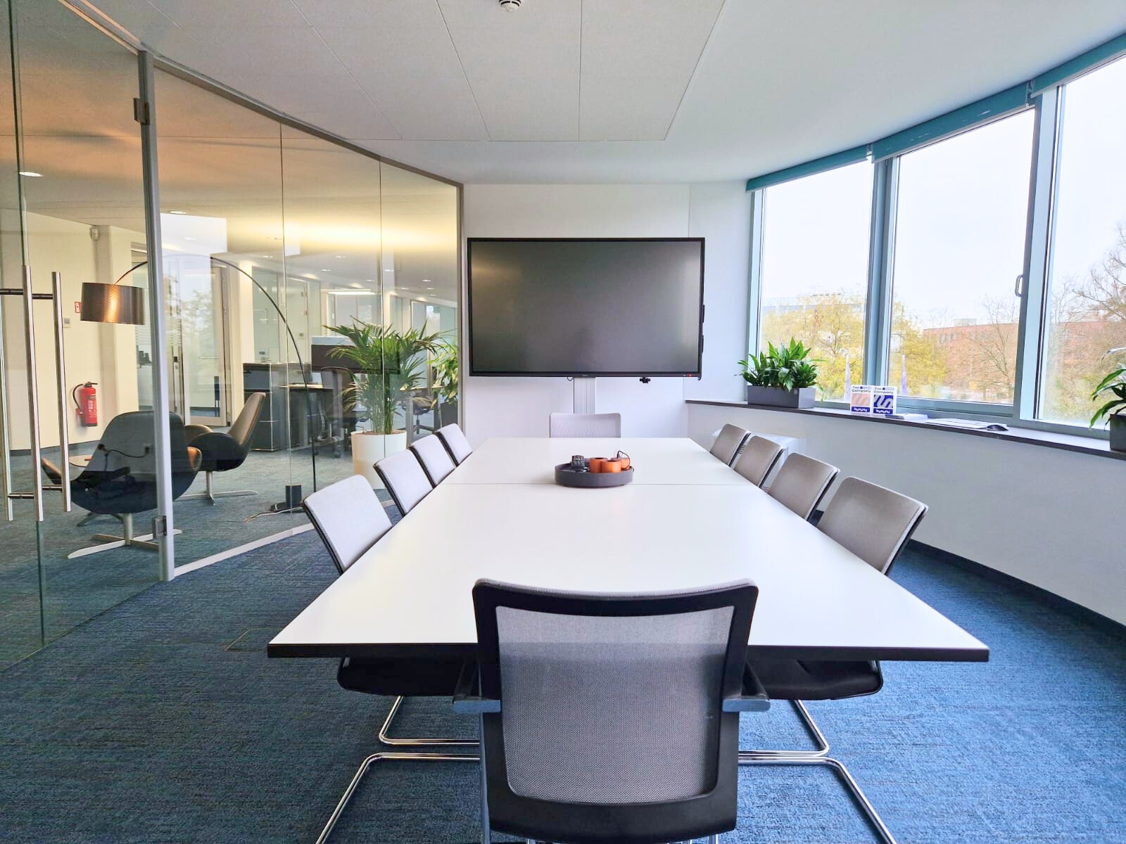 Besprechungsraum des Krefelder Standorts der pace-IT GmbH